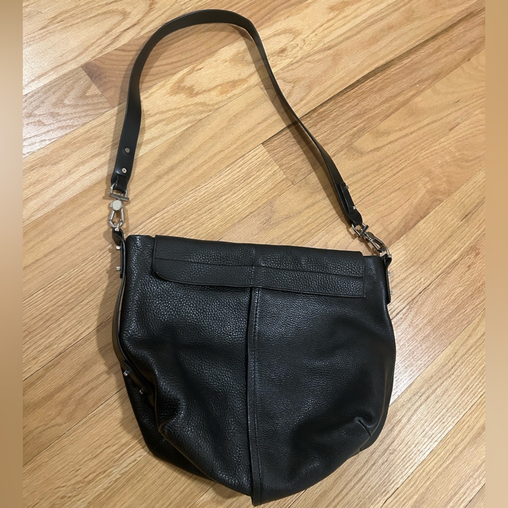 & Other Stories Bag - Black Leather
